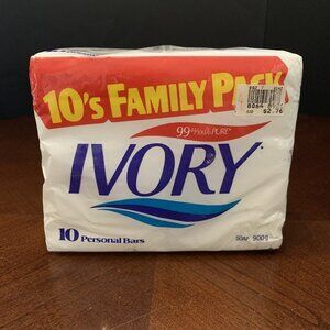 Vintage Ivory Soap 10’s Family Pack - 10 Bars Sealed